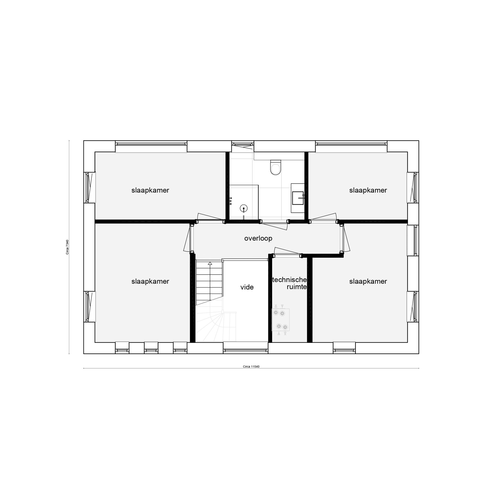Inspiratieplattegrond - Kubistische woning (4)