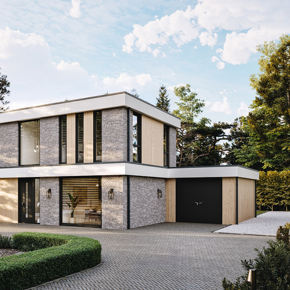 Berging | Kubistische woning