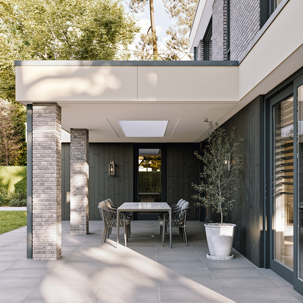 Veranda | Kubistische woning